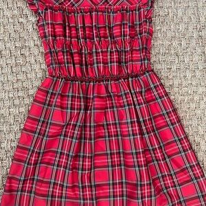 Crewcuts tartan dress